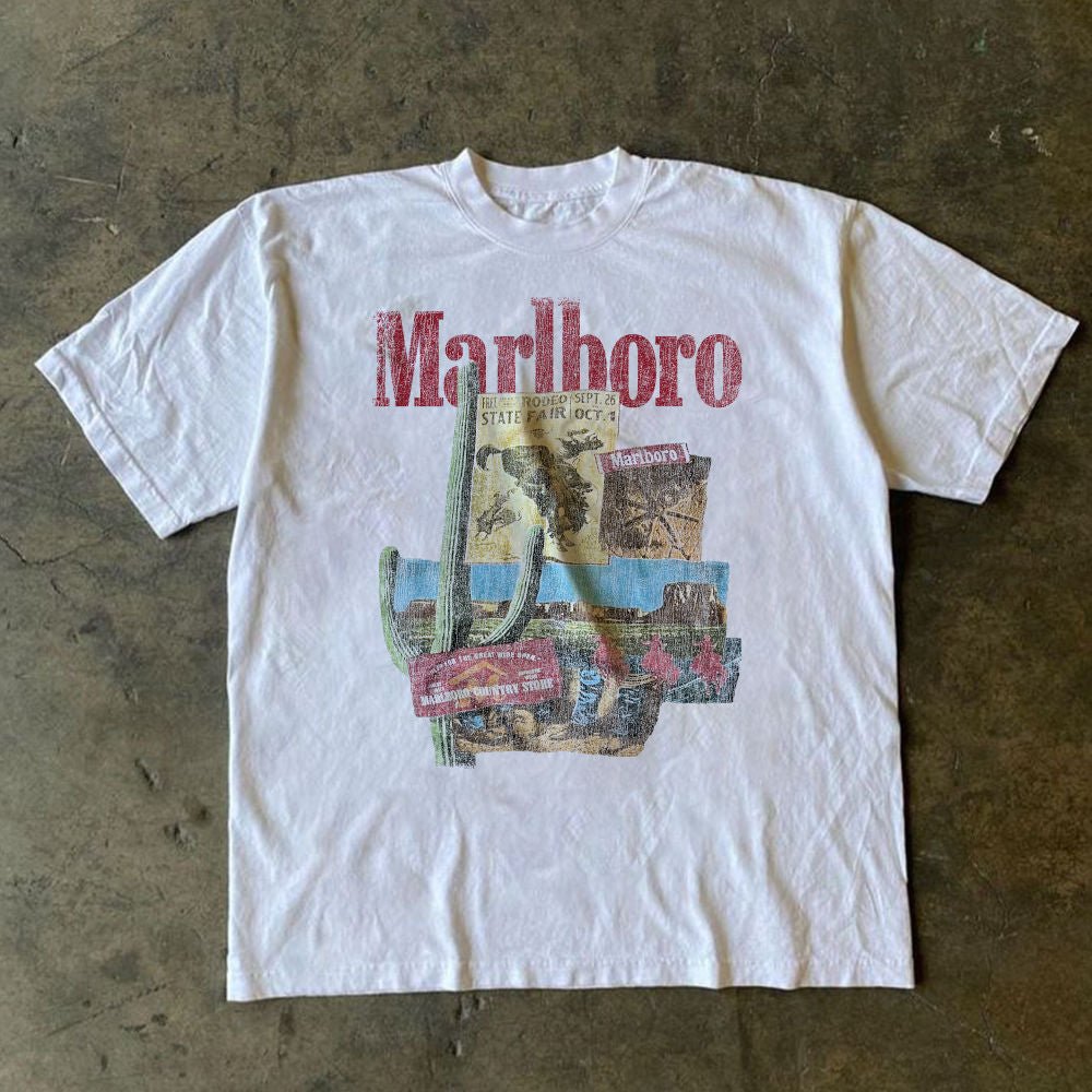 WESTERN HEAVY TEE - Dead Stock Supply