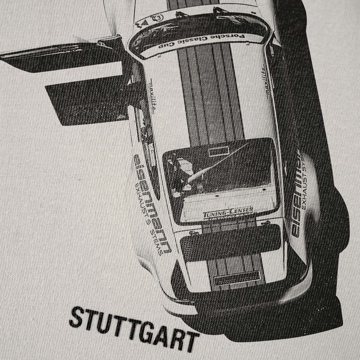 CAR FRONT HEAVY TEE - Dead Stock Supply